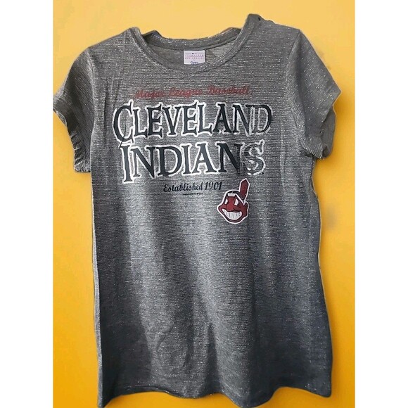 MLB Genuine Merchandise Campus Lifestyle Cleveland Indians New XL Baseball B7 - Picture 1 of 4